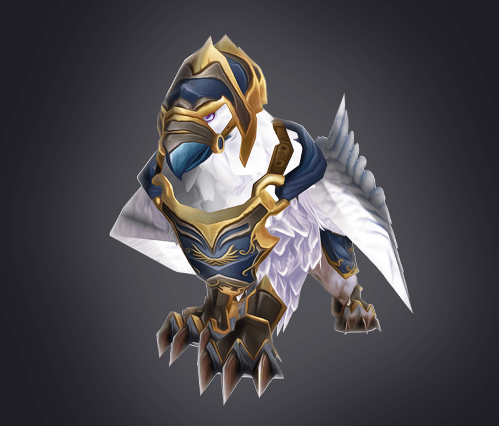 Armored Snowy Gryphon Mount